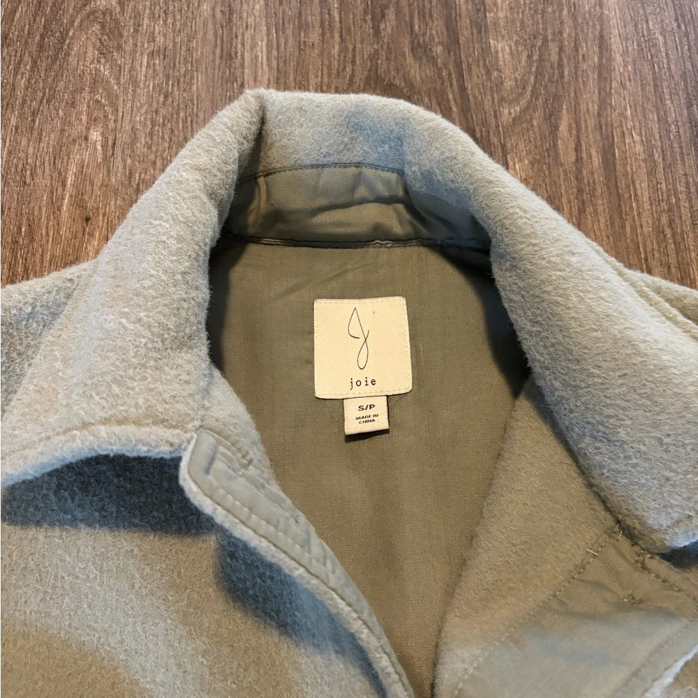 Joie Collared Shirt Jacket - Picture 3 of 5